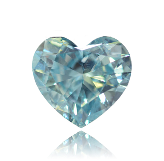 Blue sales heart diamond