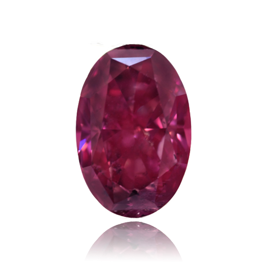 Pink Diamond, Oval, Fancy Vivid Purplish Pink, 1.60 Carat