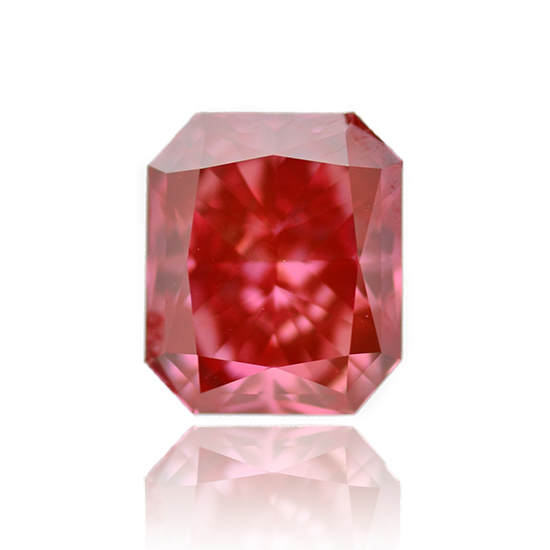 Pink Diamond, Radiant, Fancy Vivid Pink, 3.52 Carat