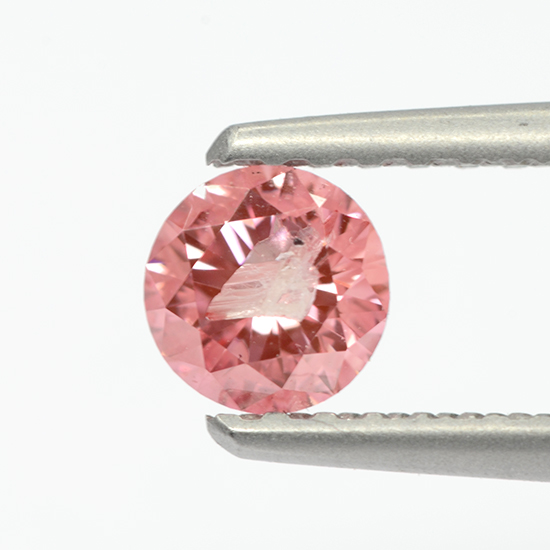 Pink Diamond, Round, Fancy Vivid Pink, 0.30 Carat