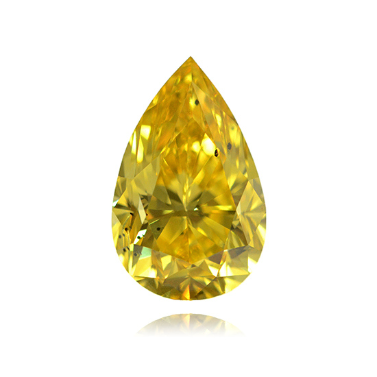 Vivid fancy yellow discount diamond