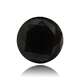 Round Cut Fancy Vivid Black Diamond