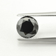 Round Cut Fancy Vivid Black Diamond